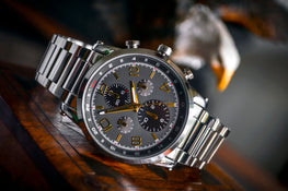 Stainless Steel Arabic Watch